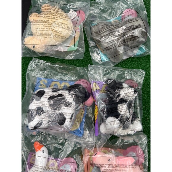 MCDONALDS HAPPY‎ MEAL BABE 1995 #1 #2 #3 #4 #5 #6 NIP Sealed Lot Of 6 - Picture 7 of 9